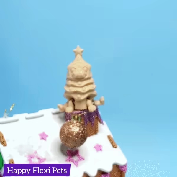 Pug árbol de Navidad